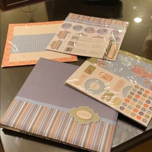 Scrapbook new with pages and stickers